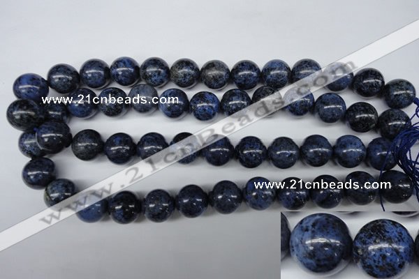 CDU108 15.5 inches 20mm round blue dumortierite beads wholesale