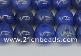 CDU343 15.5 inches 10mm round blue dumortierite beads wholesale