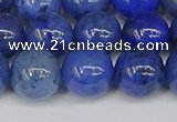 CDU344 15.5 inches 12mm round blue dumortierite beads wholesale