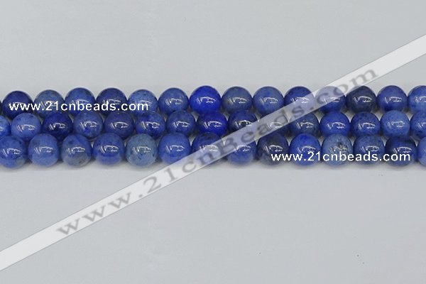 CDU344 15.5 inches 12mm round blue dumortierite beads wholesale