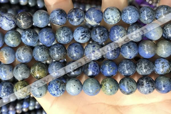 CDU363 15.5 inches 10mm round sunset dumortierite beads wholesale