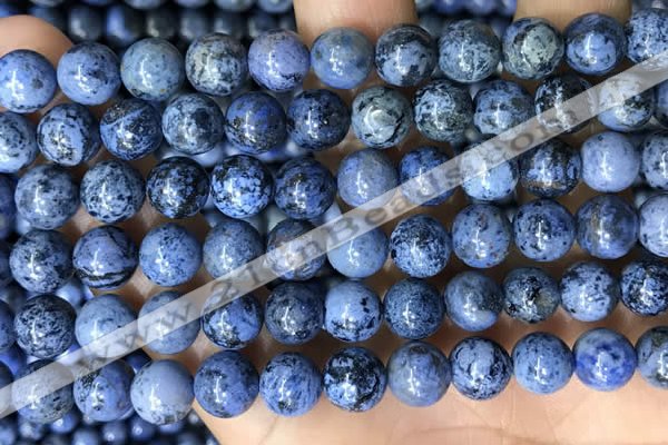 CDU368 15.5 inches 8mm round dumortierite gemstone beads