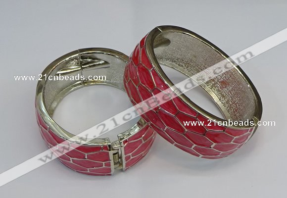 CEB139 25mm width gold plated alloy with enamel bangles wholesale