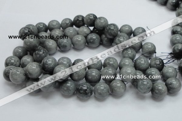 CEE07 15.5 inches 18mm round eagle eye jasper beads wholesale