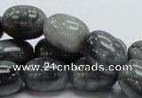 CEE10 15.5 inches 15*20mm egg-shaped eagle eye jasper beads wholesale