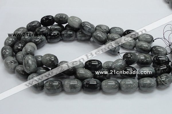 CEE10 15.5 inches 15*20mm egg-shaped eagle eye jasper beads wholesale