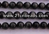 CEE501 15.5 inches 6mm round AAA grade green eagle eye jasper beads