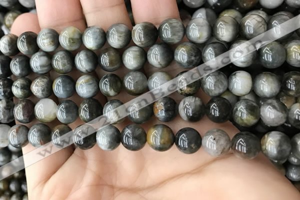 CEE525 15.5 inches 8mm round eagle eye jasper beads wholesale