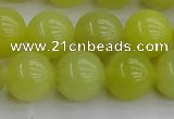 CEJ203 15.5 inches 10mm round lemon jade beads wholesale