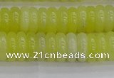 CEJ212 15.5 inches 3*8mm rondelle lemon jade beads wholesale