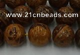 CEJ304 15.5 inches 12mm round elephant skin jasper beads wholesale