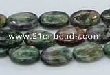 CEM12 15.5 inches 10*14mm oval emerald gemstone beads wholesale