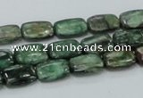 CEM17 15.5 inches 8*12mm rectangle emerald gemstone beads wholesale