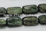 CEM19 15.5 inches 13*18mm rectangle emerald gemstone beads wholesale