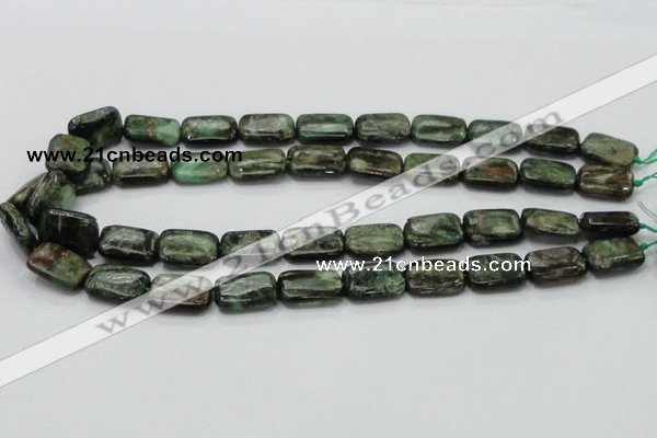 CEM19 15.5 inches 13*18mm rectangle emerald gemstone beads wholesale