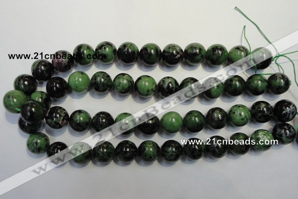 CEP102 15.5 inches 16mm round epidote gemstone beads