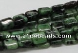 CEP16 15.5 inches 8*10mm rectangle epidote gemstone beads