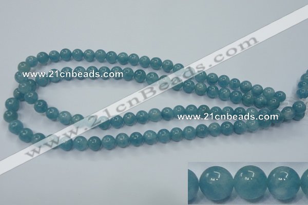 CEQ03 15.5 inches 8mm round blue sponge quartz beads wholesale