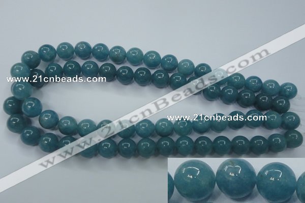 CEQ05 15.5 inches 12mm round blue sponge quartz beads wholesale