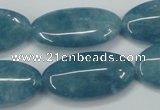 CEQ137 15.5 inches 15*30mm marquise blue sponge quartz beads