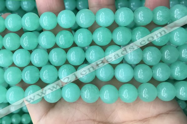 CEQ303 15.5 inches 10mm round green sponge quartz beads