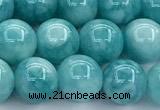 CEQ371 15 inches 8mm round sponge quartz gemstone beads