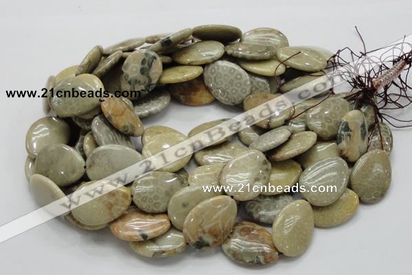 CFA16 15.5 inches 22*30mm flat teardrop chrysanthemum agate beads