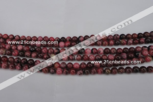 CFE01 15.5 inches 4mm round natural Brazilian fowlerite beads