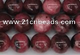 CFE06 15.5 inches 9mm round natural Brazilian fowlerite beads