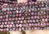 CFE20 15.5 inches 6mm round natural fowlerite beads wholesale