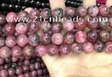 CFE23 15.5 inches 12mm round natural fowlerite beads wholesale