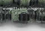 CFG1510 15.5 inches 15*20mm carved rice kambaba jasper beads