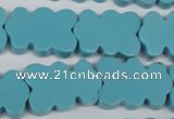 CFG285 15.5 inches 17*25mm carved turquoise beads