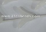 CFG502 15.5 inches 20*26mm carved flower white jade beads