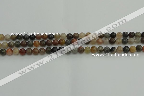 CFJ200 15.5 inches 4mm round fancy jasper beads wholesale