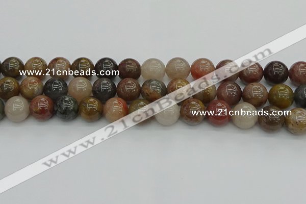 CFJ204 15.5 inches 12mm round fancy jasper beads wholesale