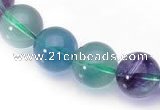 CFL11 16 inch 4mm round A- grade natural fluorite bead Wholesale