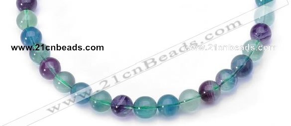 CFL11 16 inch 4mm round A- grade natural fluorite bead Wholesale