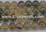 CFL1102 15.5 inches 8mm round yellow fluorite gemstone beads