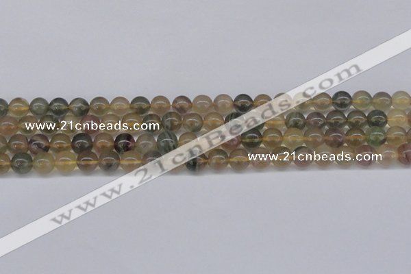 CFL1103 15.5 inches 10mm round yellow fluorite gemstone beads