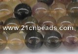 CFL1105 15.5 inches 14mm round yellow fluorite gemstone beads