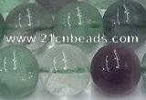 CFL1137 15.5 inches 10mm round fluorite beads wholesale