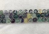 CFL1454 15.5 inches 12mm round fluorite beads wholesale