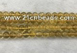 CFL1510 15.5 inches 10mm round yellow fluorite gemstone beads