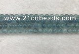 CFL1515 15.5 inches 6mm round blue fluorite gemstone beads