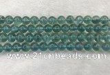 CFL1517 15.5 inches 10mm round blue fluorite gemstone beads