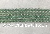 CFL1523 15.5 inches 8mm round green fluorite gemstone beads