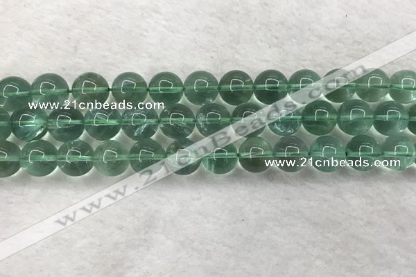 CFL1525 15.5 inches 12mm round green fluorite gemstone beads