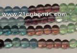 CFL551 15.5 inches 6mm round fluorite gemstone beads wholesale