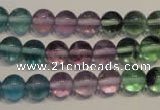 CFL552 15.5 inches 8mm round fluorite gemstone beads wholesale